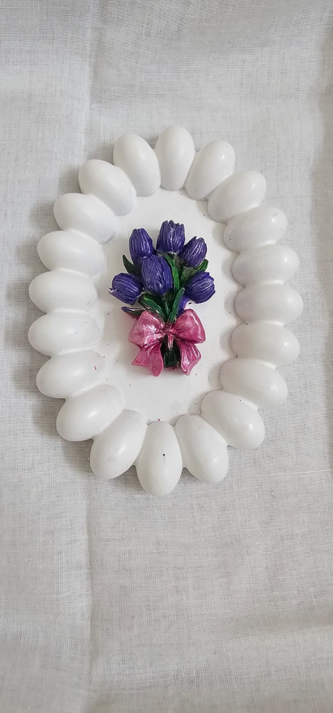 3D Flower EMBOSSED Trinket Tray
