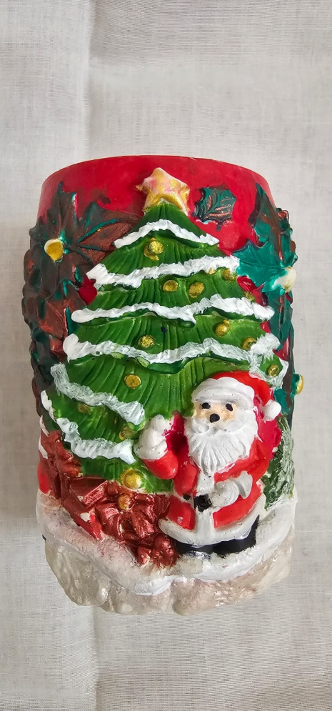 Santa Claus Candle holder