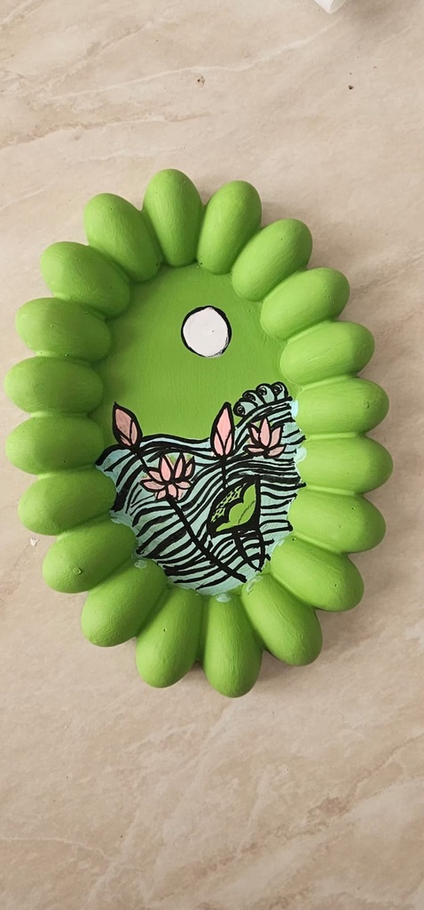 Mural ART trinket tray