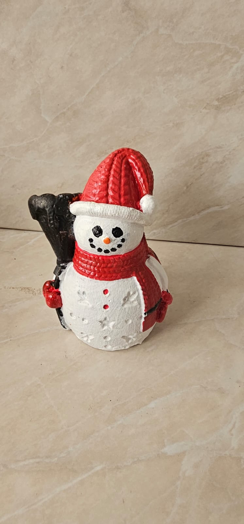 Snowman figurine
